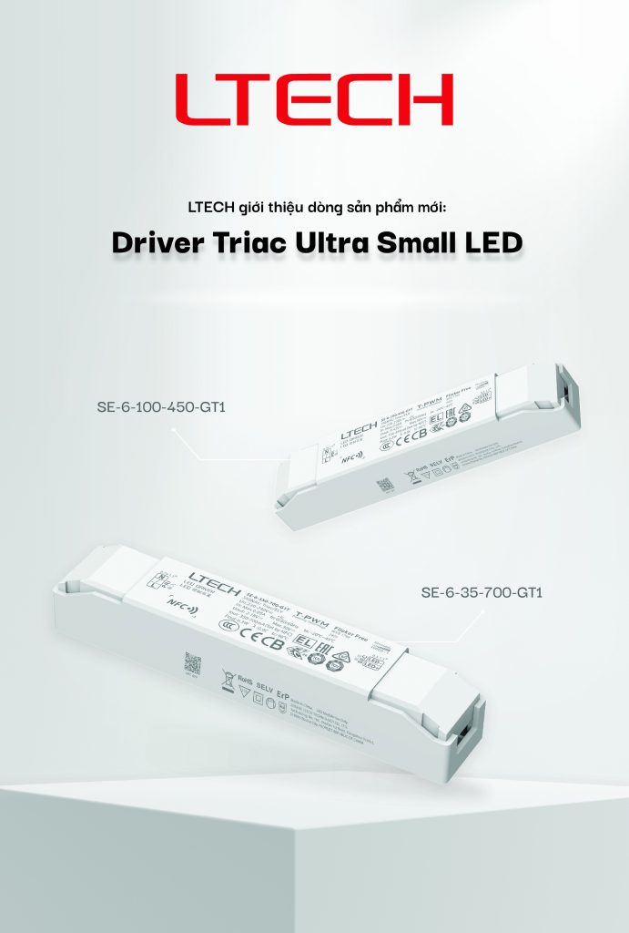 Revolutionary LTECH Triac Ultra Small LED Driver - Compact and Powerful