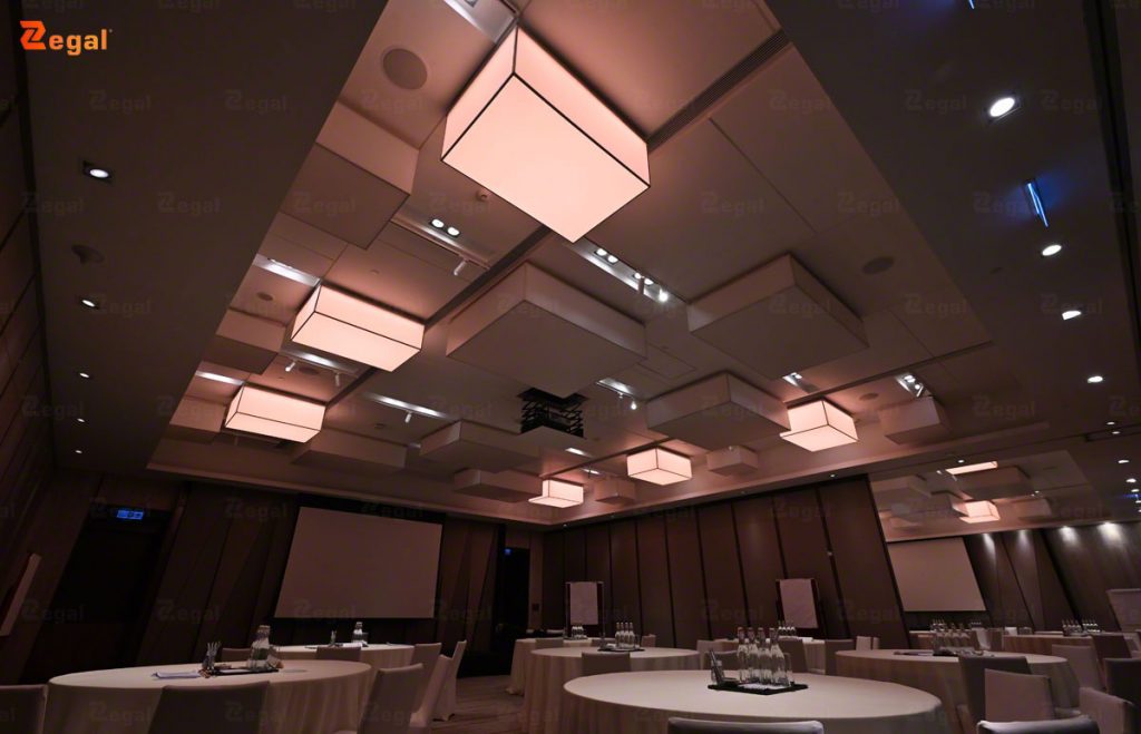 3D translucent stretch ceiling is a type of backlit stretch ceiling that can create a three-dimensional spatial effect