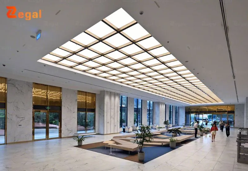 "Zegal - Leading provider of translucent ceilings and lighting solutions in Vietnam