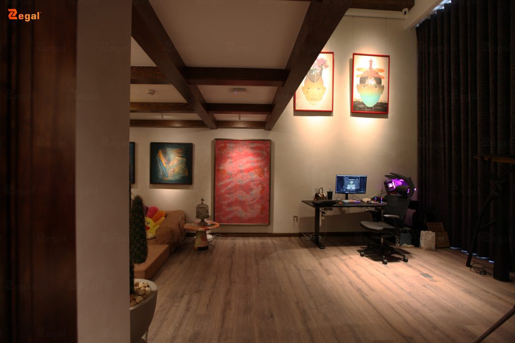 Kết hợp các lớp ánh sáng để tạo ra một không gian đa chiều