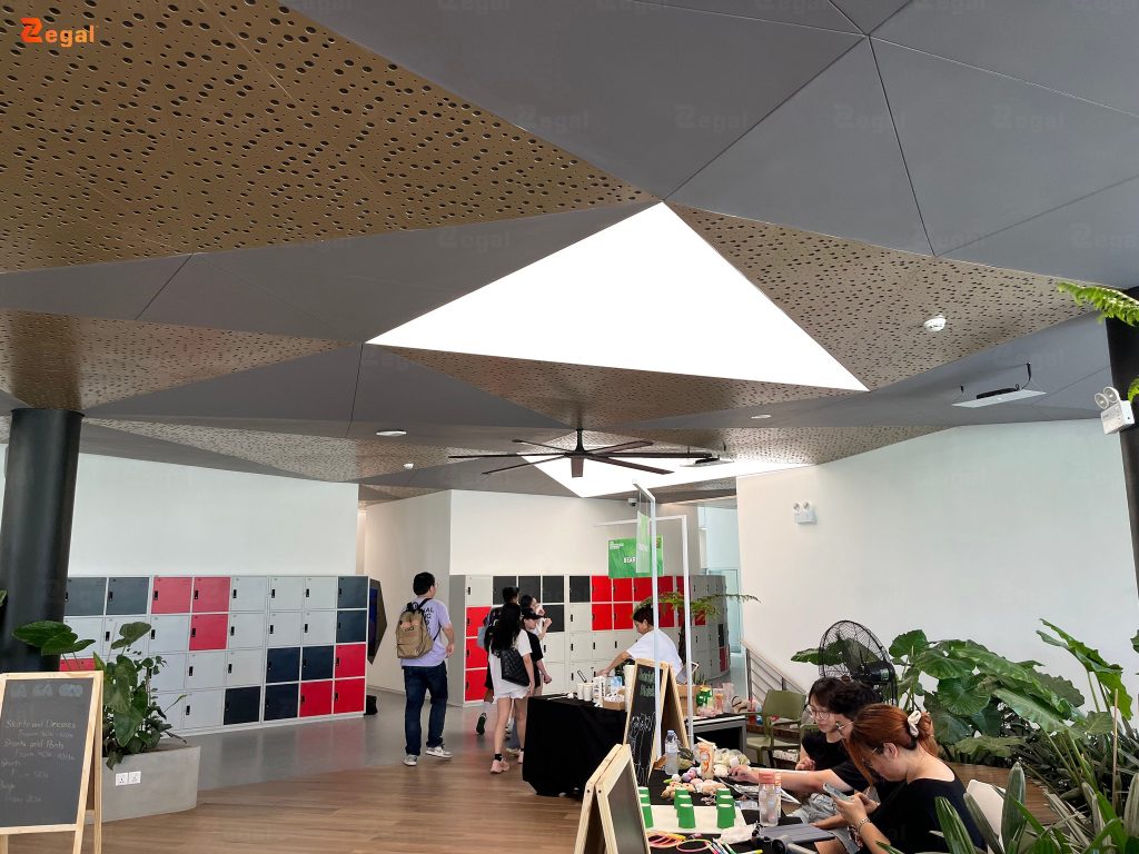 Một không gian trường học đạt chuẩn cần ánh sáng có độ rọi tối thiểu 300–500