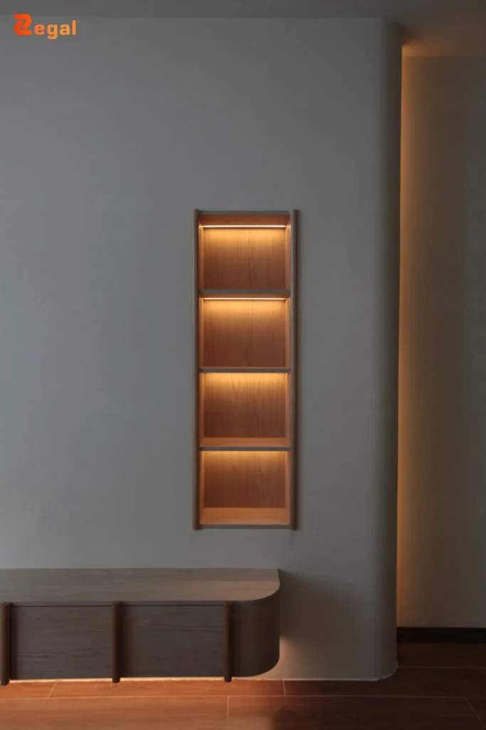 Khu vực TV cần tránh ánh sáng chiếu trực tiếp vào màn hình