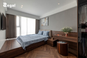 Ánh sáng trong phòng ngủ nên là nguồn sáng mềm và không gây chói