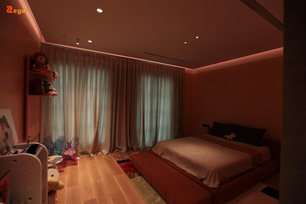 Chiếu sáng phòng ngủ nên ưu tiên ánh sáng ấm