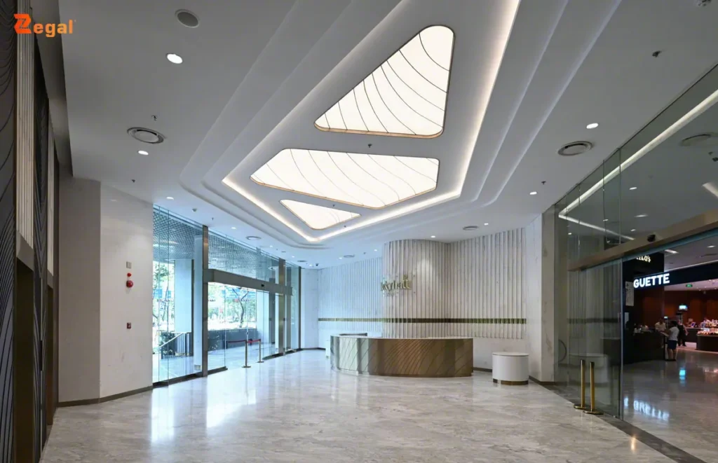 Trần xuyên sáng có thể điều khiển bằng công tắc, dimmer hoặc hệ smarthome