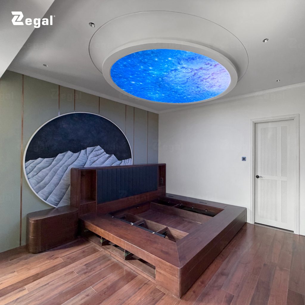Galaxy ceilings stimulate imagination and a passion for exploration