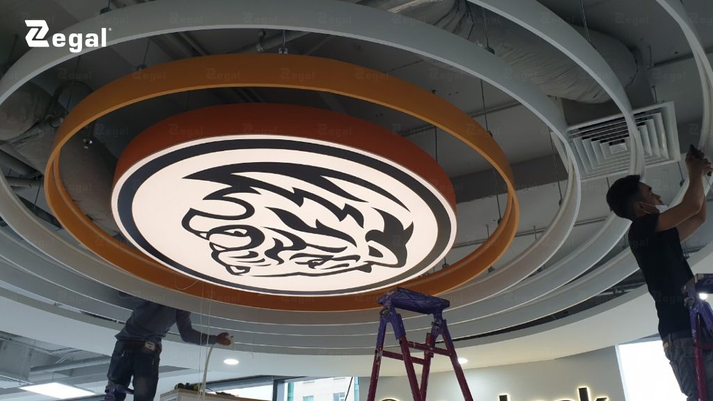 A translucent printed ceiling is a modern suspended ceiling system made from high quality PVC membrane