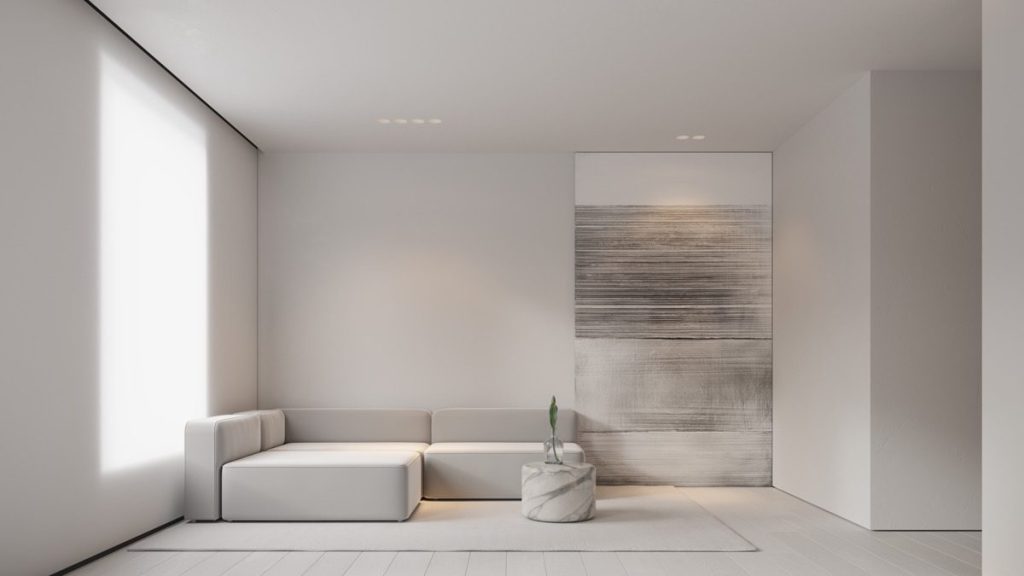 Modern interior space with a consistent and minimalist style (Source: Internet)