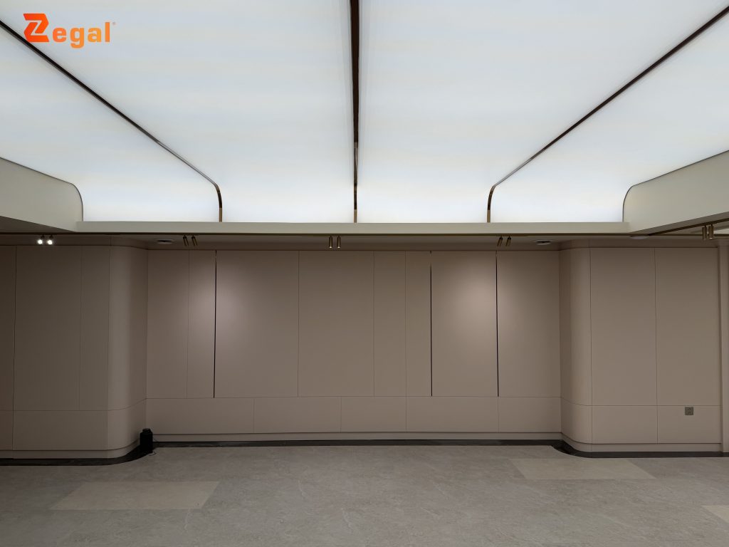 Applications of translucent ceilings in modern spaces.