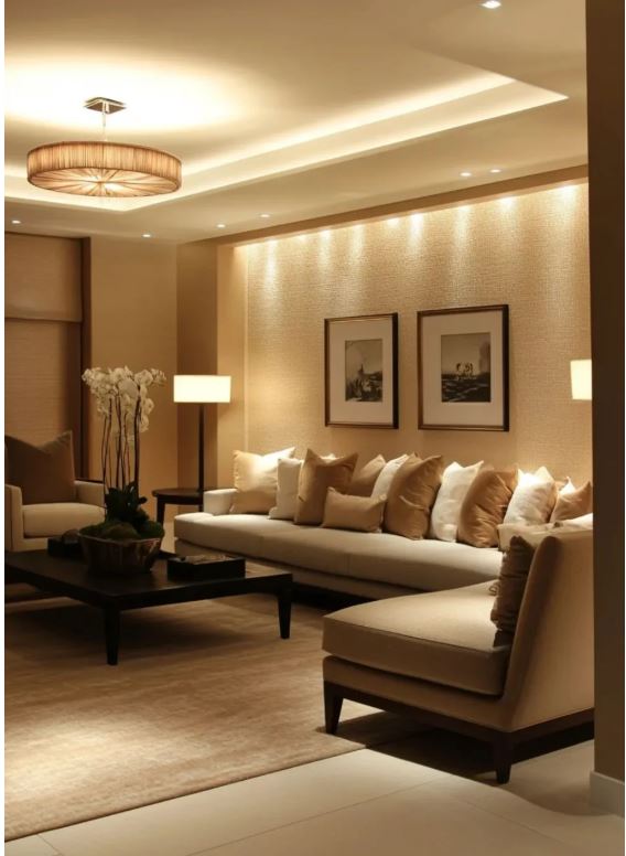 Layer Lighting combines multiple layers of light in the same space (Source: Internet).