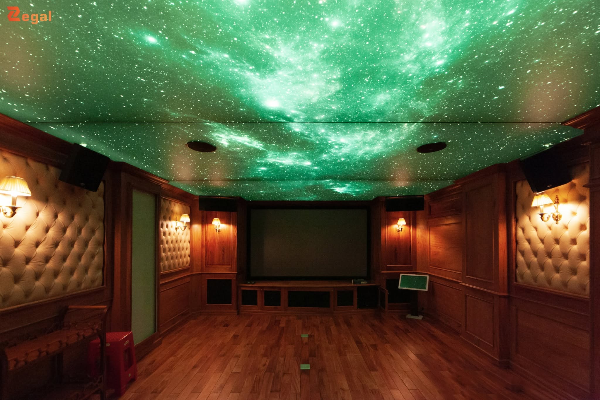 Translucent ceilings featuring custom imagery create a striking lighting focal point for interior spaces.